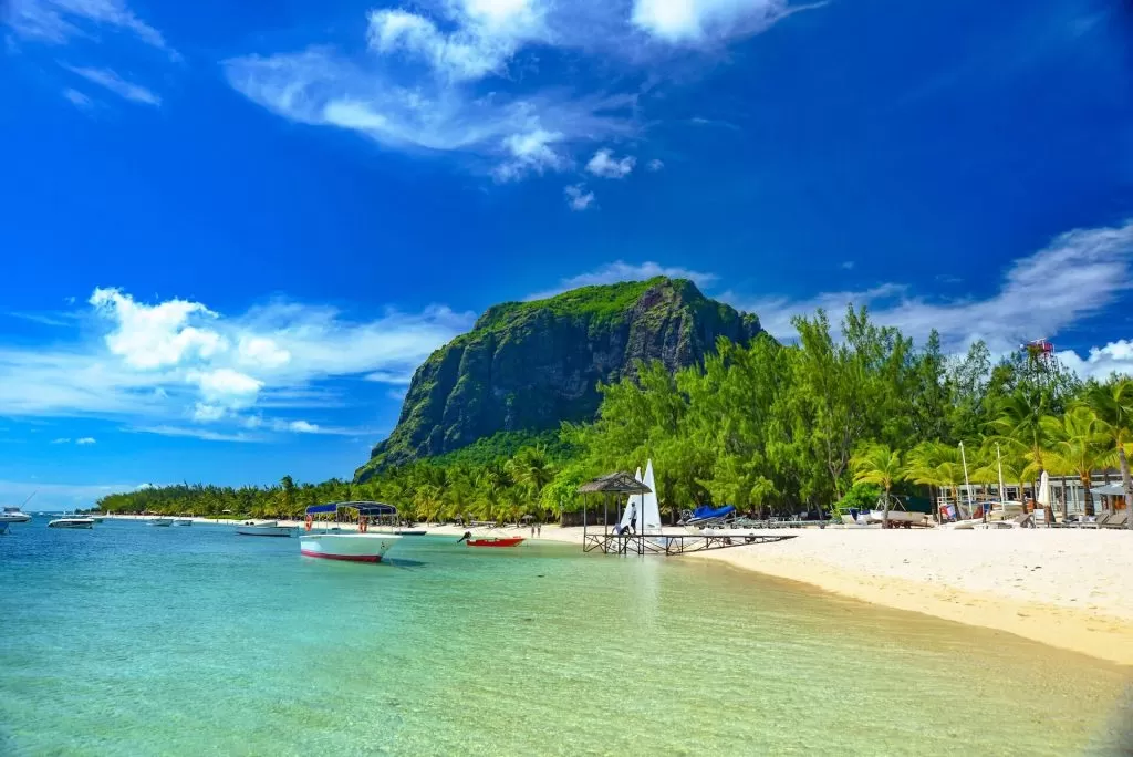 Beach in Mauritius